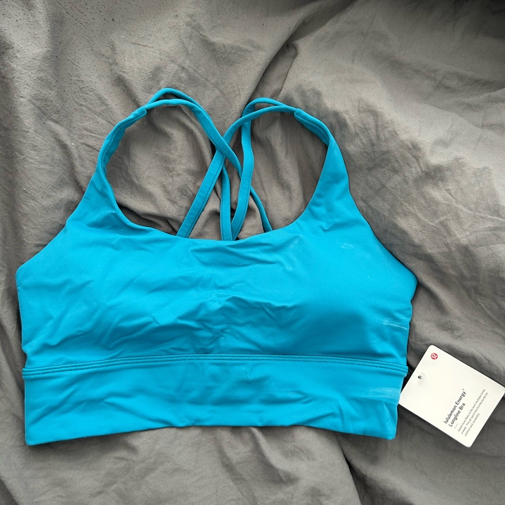 lululemon athletica Strappy Performance Sports Bra - Teal